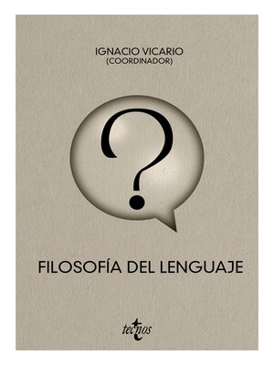 cover image of Filosofía del lenguaje